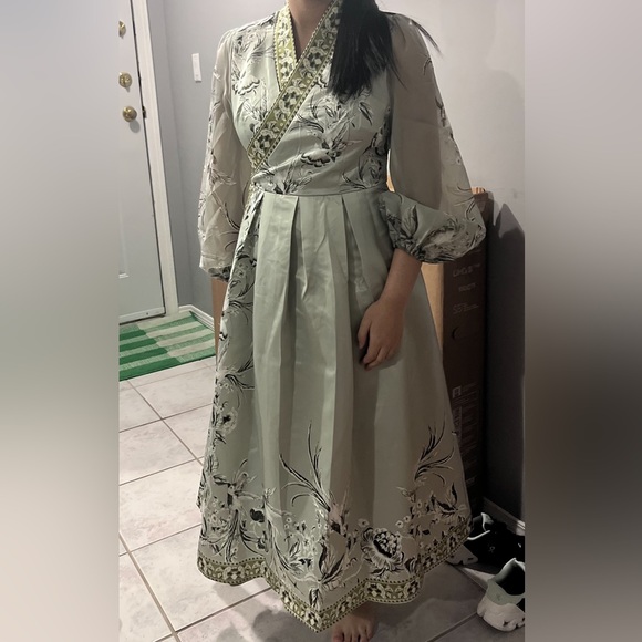 Just received this dress I ordered online but too small for me. Nice quality. - Picture 2 of 2